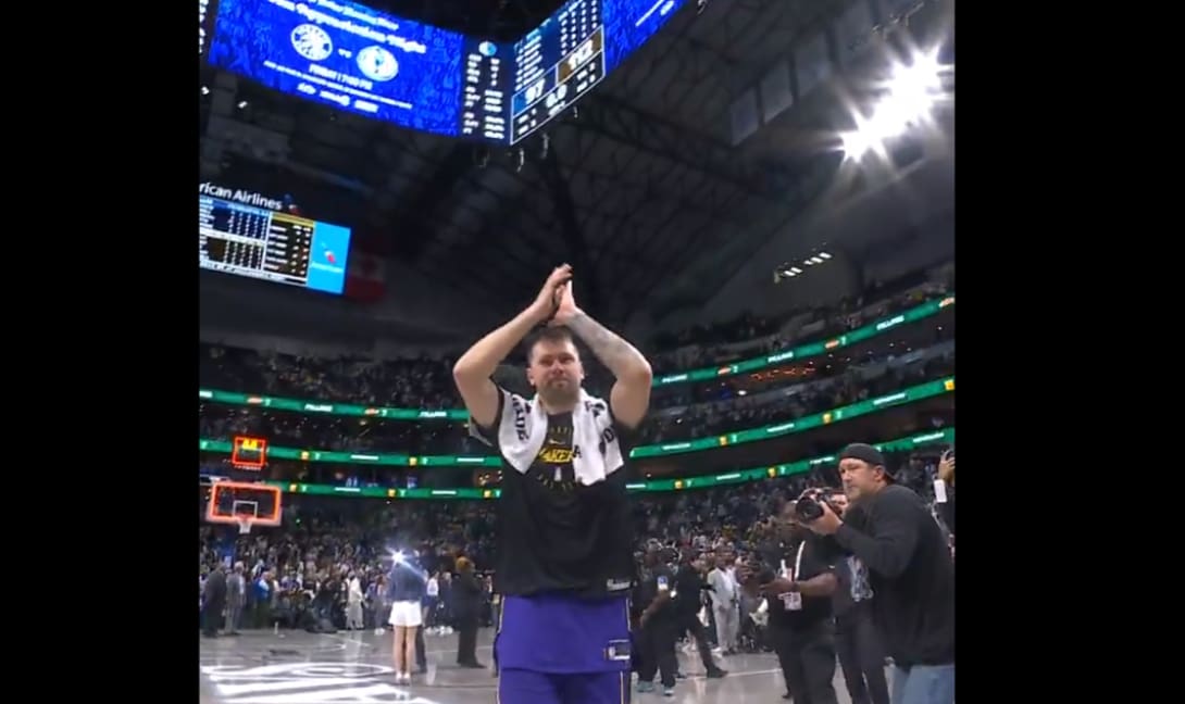 NBA: Τα δάκρυα του Ντόντσιτς στην επιστροφή του στο Ντάλας