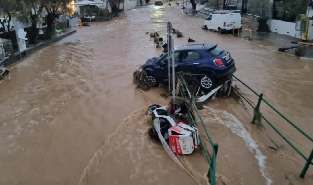 Πάρος κακοκαιρία