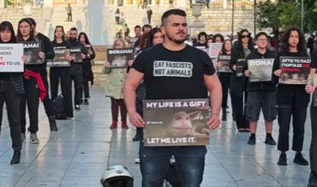 διαμαρτυρία vegans Σύνταγμα