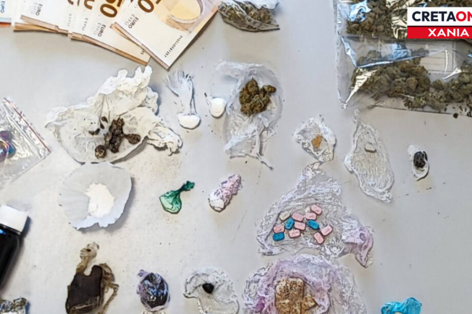 Κάνναβη, κοκαΐνη, MDMA και μανιτάρια - Τα είχαν όλα οι τρεις Χανιώτες