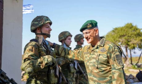 Ο Αρχηγός ΓΕΕΘΑ Στρατηγός Δημήτριος Χούπης