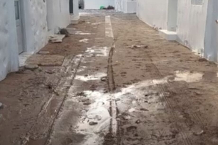 κακοκαιρία Πάρος