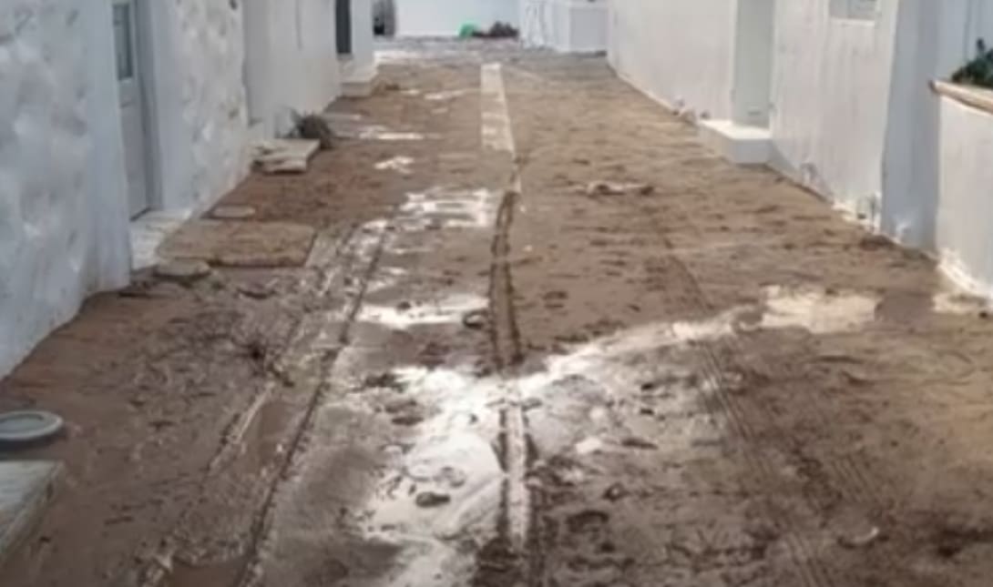 κακοκαιρία Πάρος