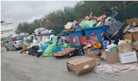 σκουπίδια καθαριότητα Μεσαμπελιές