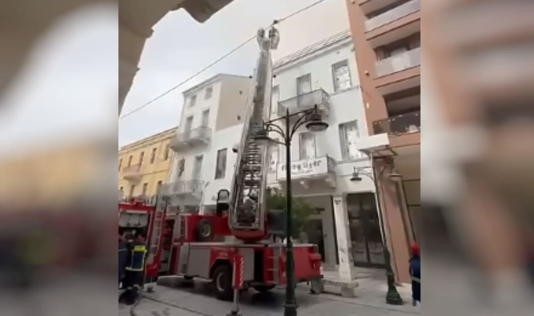 Πάτρα Πυροσβεστική φωτιά