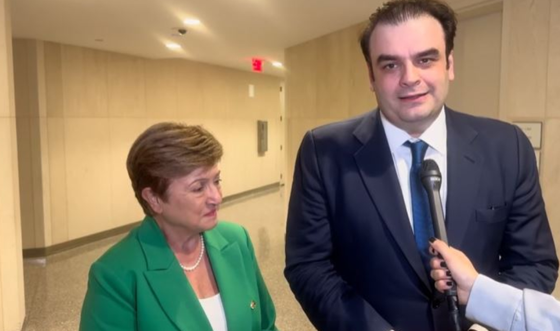 Πιερρακάκης από ΔΝΤ: Mπορούμε να ατενίζουμε το μέλλον πολύ πιο αισιόδοξα