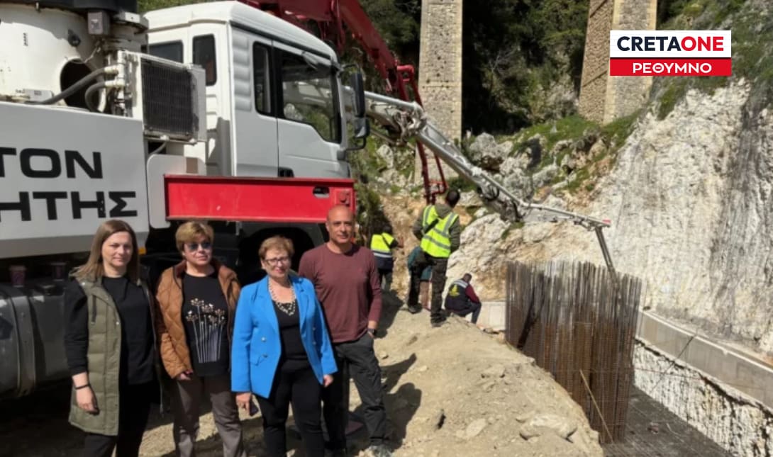 Έργο δρόμος Ρέθυμνο