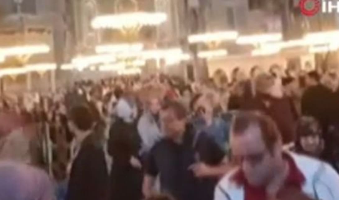 σεισμός βίντεο Κωνσταντινούπολη