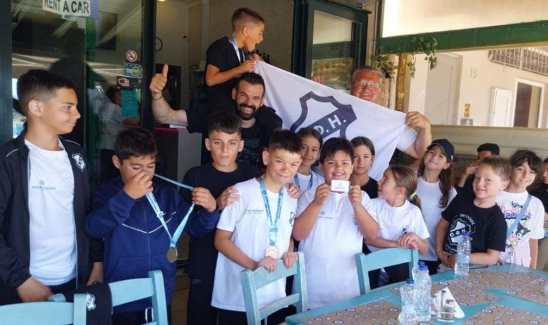 Ερασιτέχνης ΟΦΗ: Συλλέκτες μεταλλίων οι μικροί κολυμβητές του συλλόγου