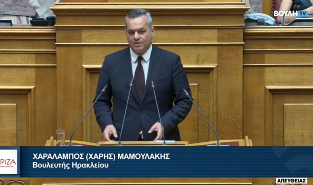 Χάρης Μαμουλάκης: Για τον νέο Κώδικα Οδικής Κυκλοφορίας