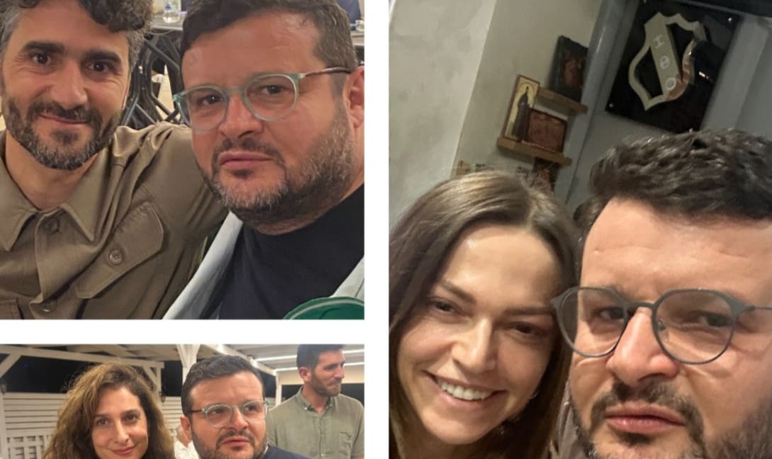 Συνάντηση Τσαμπουράκη με τους πρωταγωνιστές του «Άγιος Παΐσιος»
