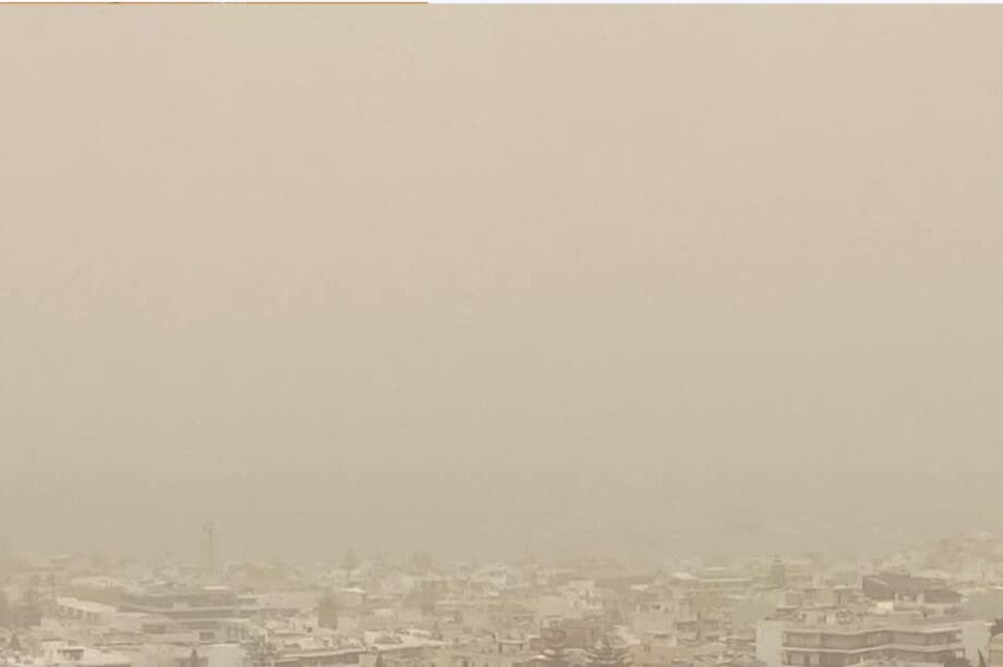 Αφρικανική σκόνη Κρήτη