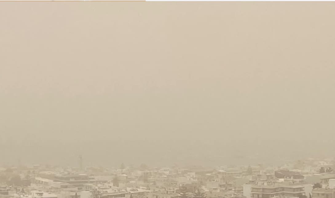 Αφρικανική σκόνη Κρήτη