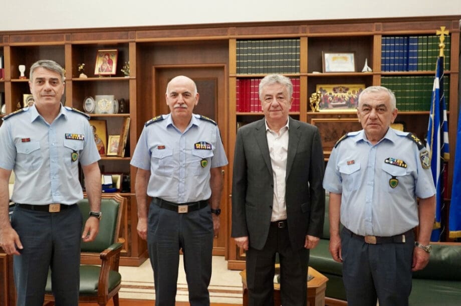 Σταύρος Αρναουτάκης: Συνάντηση με τον Γενικό Επιθεωρητή Αστυνομίας Νοτίου Ελλάδας