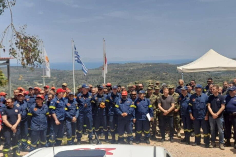άσκηση πυρκαγιάς Ρόδος