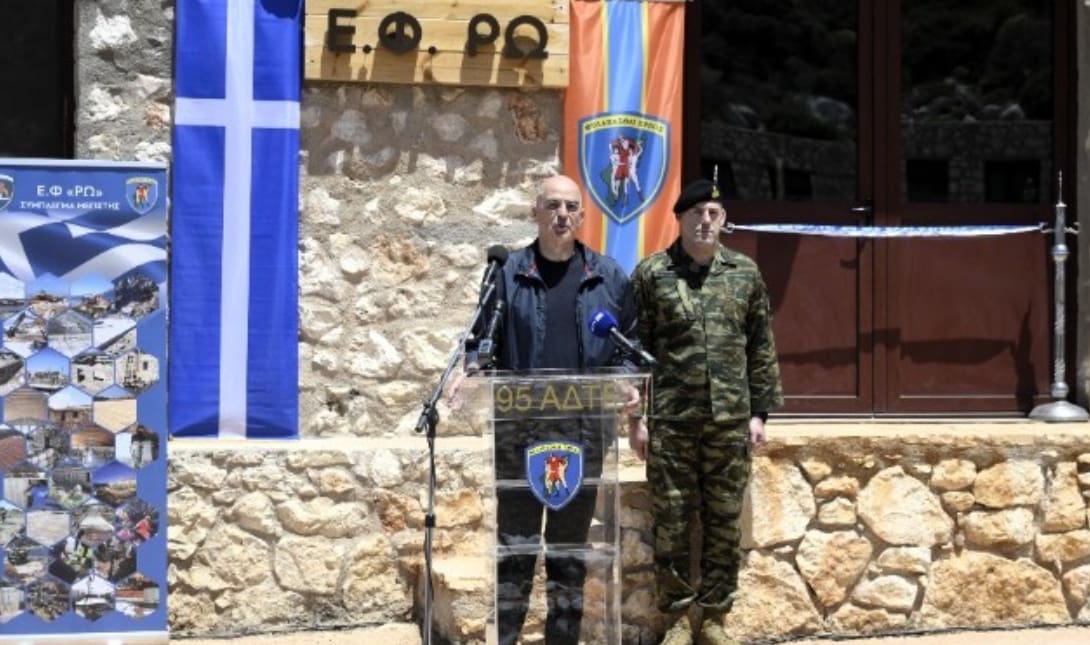 Δένδιας από τη Ρω: Τεράστια η γεωπολιτική σημασία του συμπλέγματος της Μεγίστης