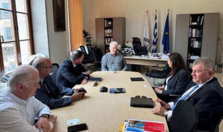 Αλέξης Καλοκαιρινός: Συνάντηση με την Διευθύνουσα Σύμβουλο της Attica Bank