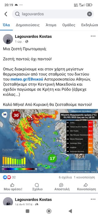 Λαγουβάρδος Πρωτομαγιά
