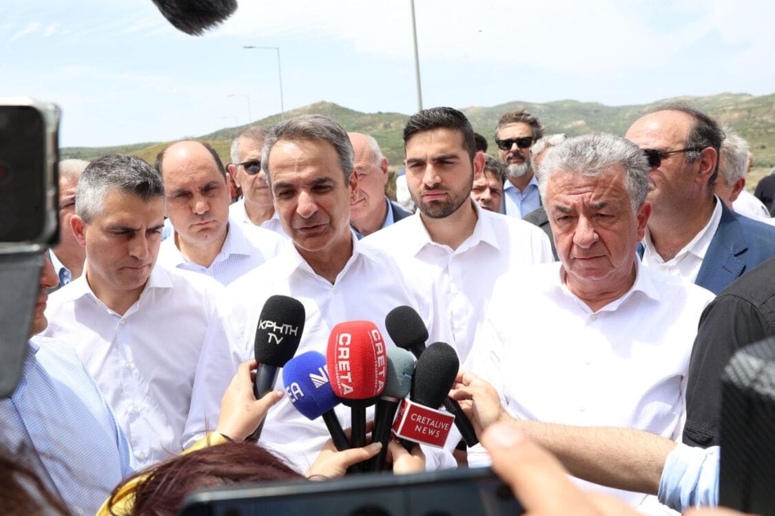 Μητσοτάκης φράγμα Πλακιώτισσας