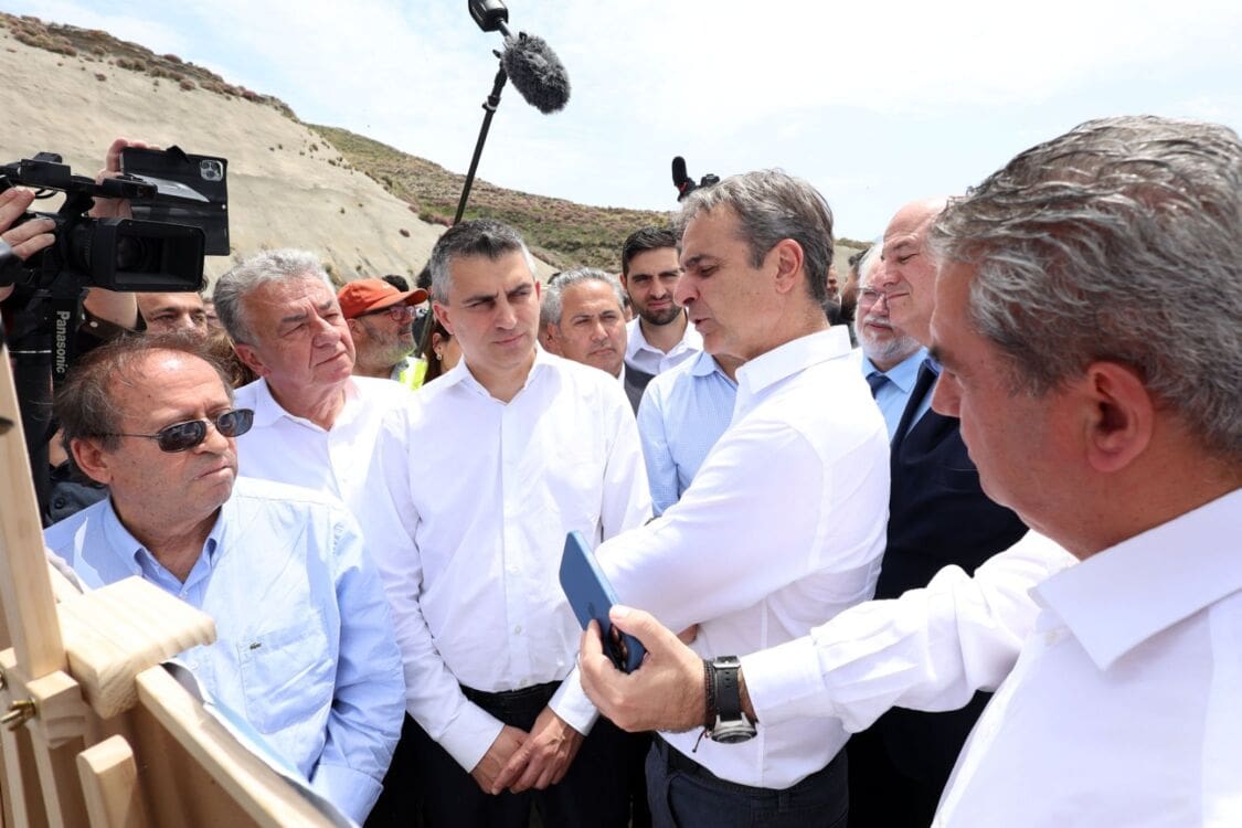 Μητσοτάκης φράγμα Πλακιώτισσας