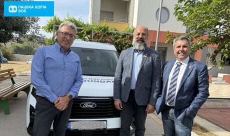 προσφορά των Lions στο Παιδικό Χωριό SOS Κρήτης