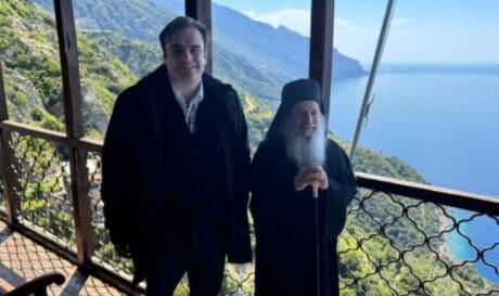 Κυριάκος Πιερρακάκης Άγιο Όρος