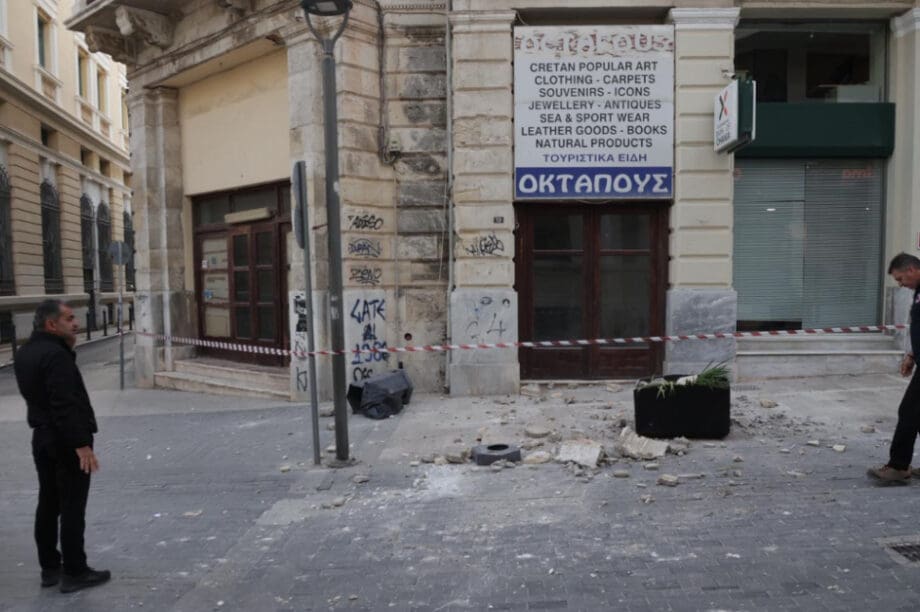 Σεισμός Ηράκλειο 25ης Αυγούστου Λέκκας
