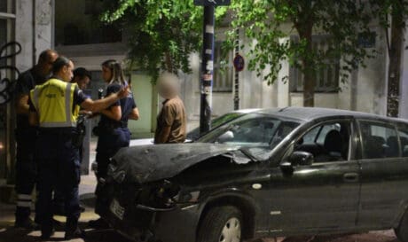 Τροχαίο μαμά παιδί Λάρισα