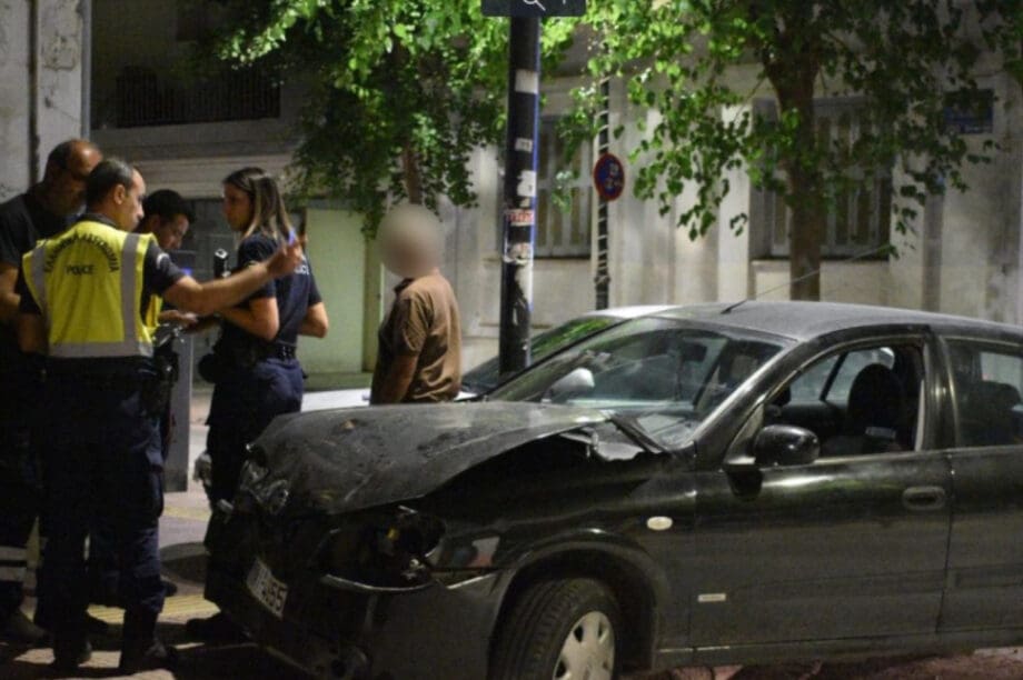 Τροχαίο μαμά παιδί Λάρισα