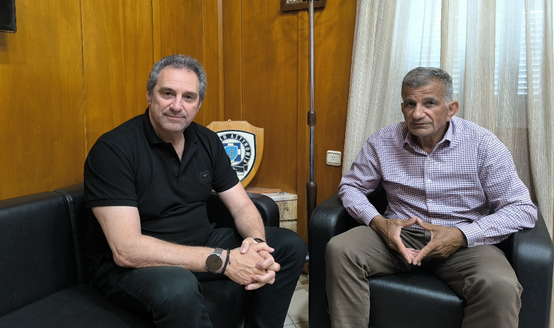 Δημάρχος Αμαρίου συναντήθηκε με τον Διευθυντή Αστυνομίας Ρεθύμνου