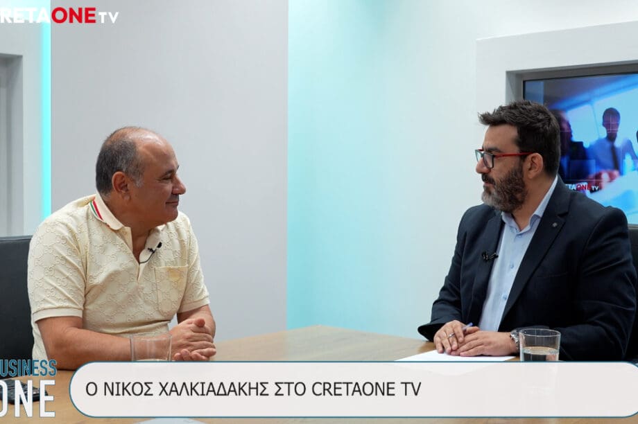 Νίκος Χαλκιαδάκης Πρόεδρος Ένωσης Ξενοδόχων Ηρακλείου