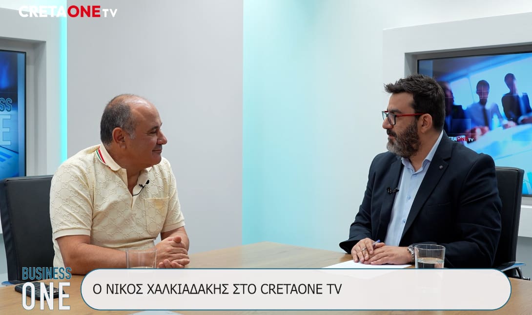 Νίκος Χαλκιαδάκης Πρόεδρος Ένωσης Ξενοδόχων Ηρακλείου