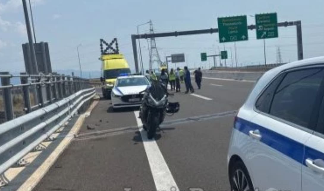 Νεκρός μοτοσικλετιστής