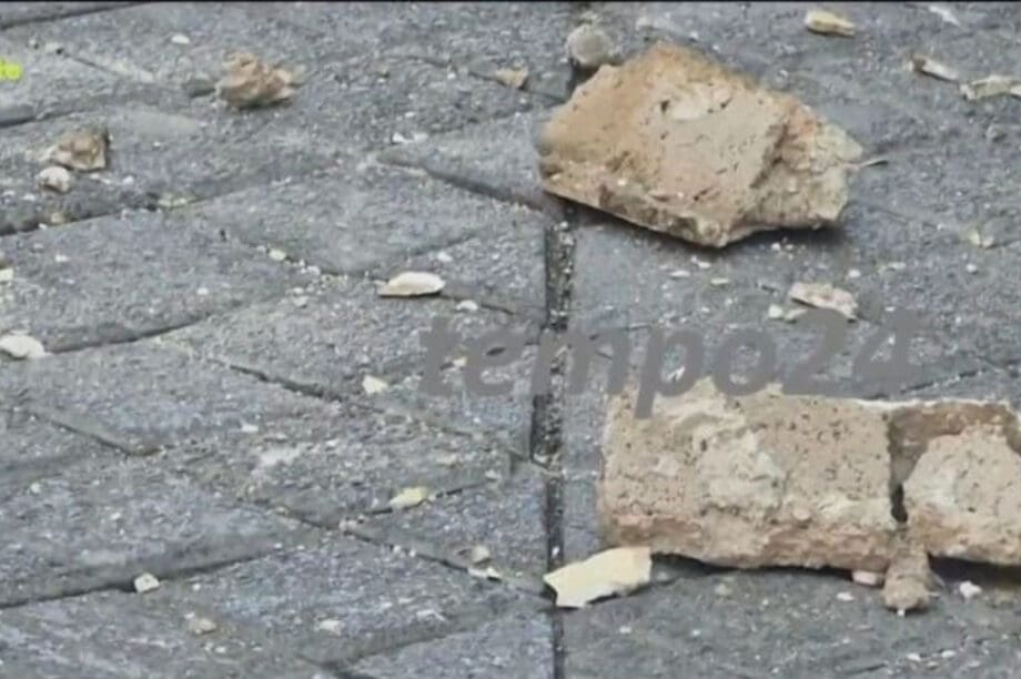 Πτώση τσιμέντα σοβάδες Πάτρα