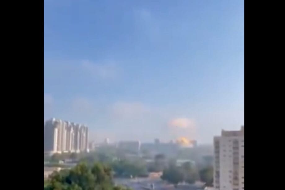 Ιρανικός βαλλιστικός πύραυλος χτυπά νοσοκομείο του Ισραήλ (βίντεο)