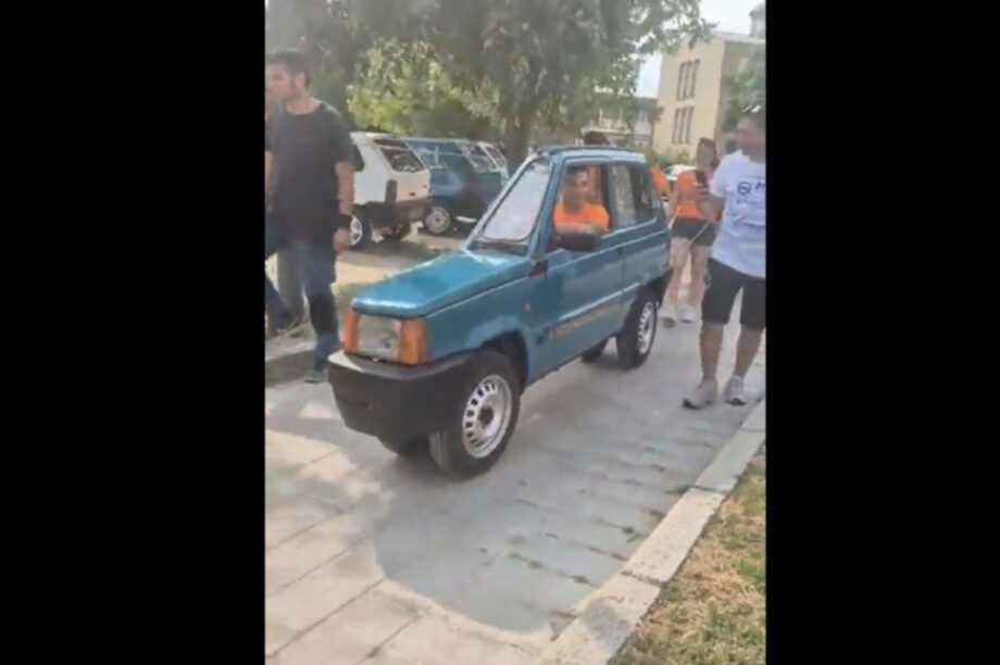 Αυτοκίνητο Ιταλία στενό