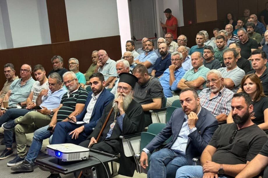 Δήμος Φαιστού εκδήλωση λειψυδρία