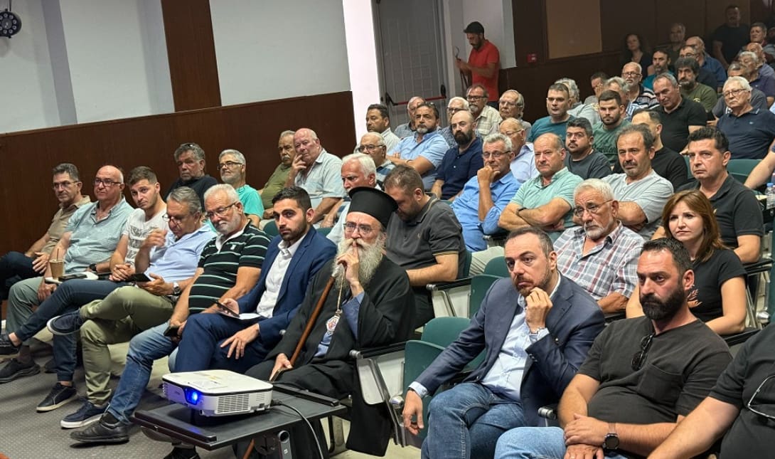 Δήμος Φαιστού εκδήλωση λειψυδρία