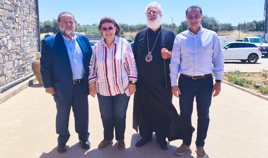 Δήμος Μινώα Πεδιάδας: Την Υπουργό Πολιτισμού Λίνα Μενδώνη καλωσόρισε στο Θραψανό ο Βασίλης Κεγκέρογλου