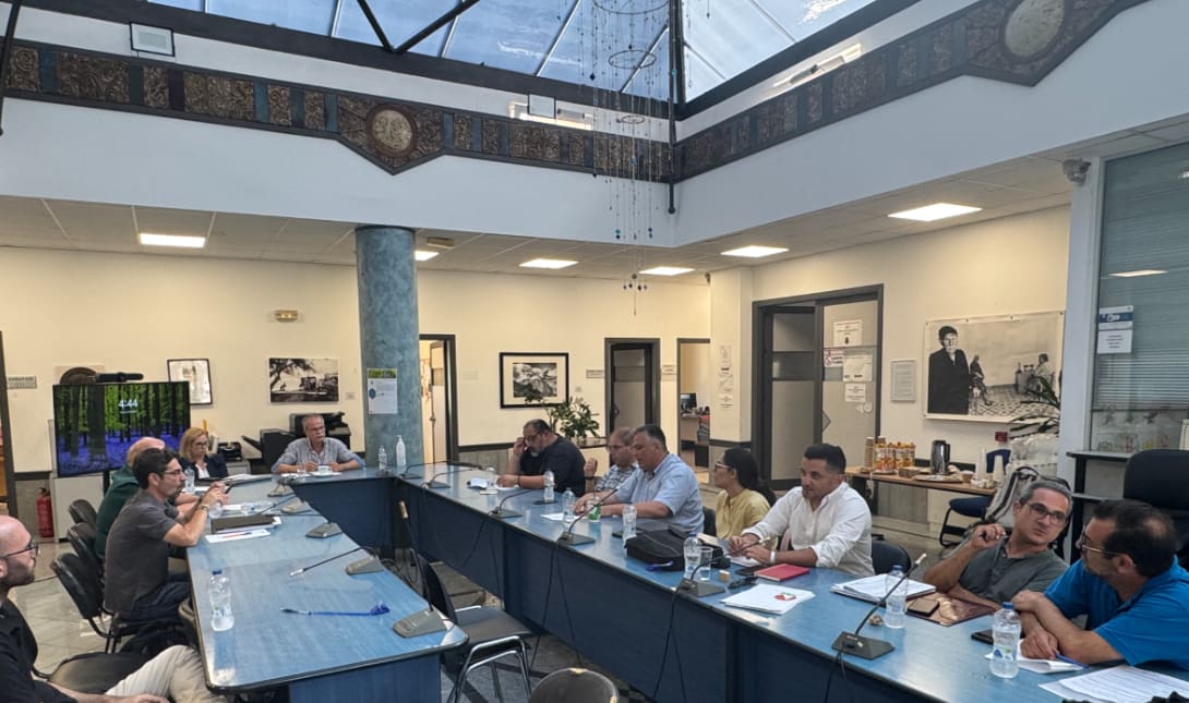 Στον Δήμο Πλατανιά πραγματοποιήθηκε συνάντηση στο πλαίσιο του ευρωπαϊκού έργου OLIVETECH