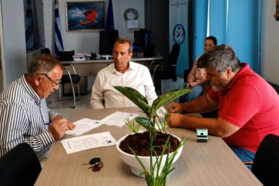 Δήμος Χερσονήσου: Υπογραφή σύμβασης για αρδευτική γεώτρηση