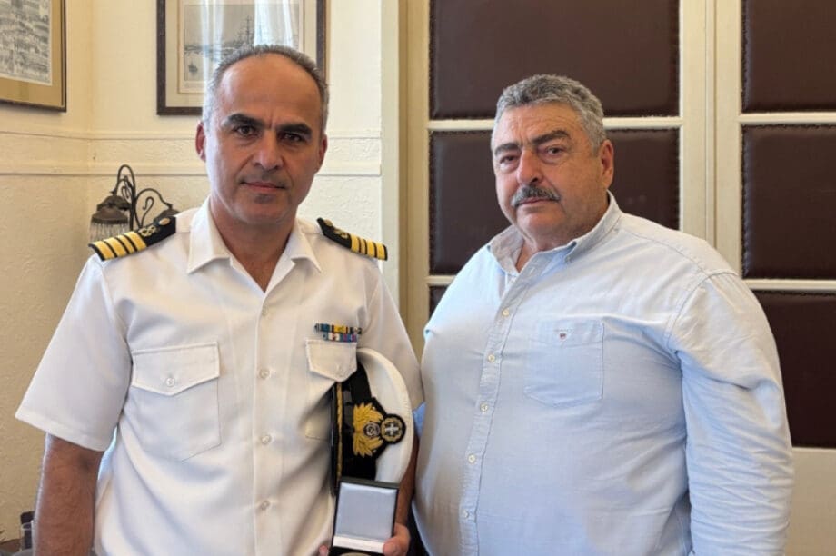 Περιφερειακή Ενότητα Χανίων: Επίσκεψη του Διοικητή Ακαδημίας Εμπορικού Ναυτικού