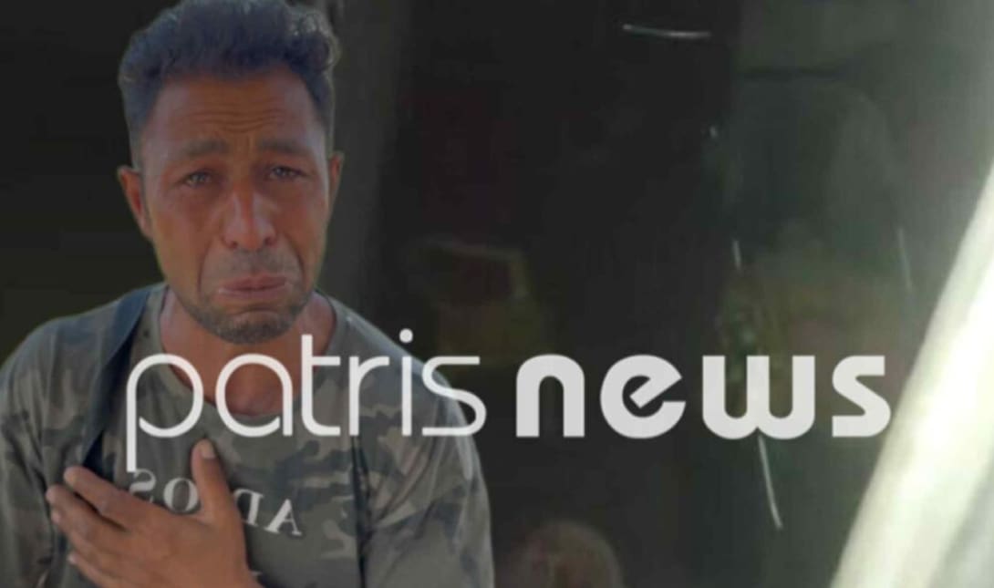 Πατέρας βρέφος μπαλκόνι
