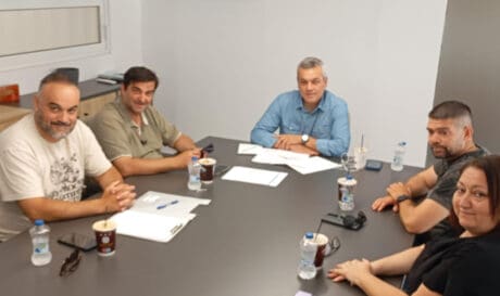 Χάρης Μαμουλάκης με εκπροσώπους κοινωνικών φορέων