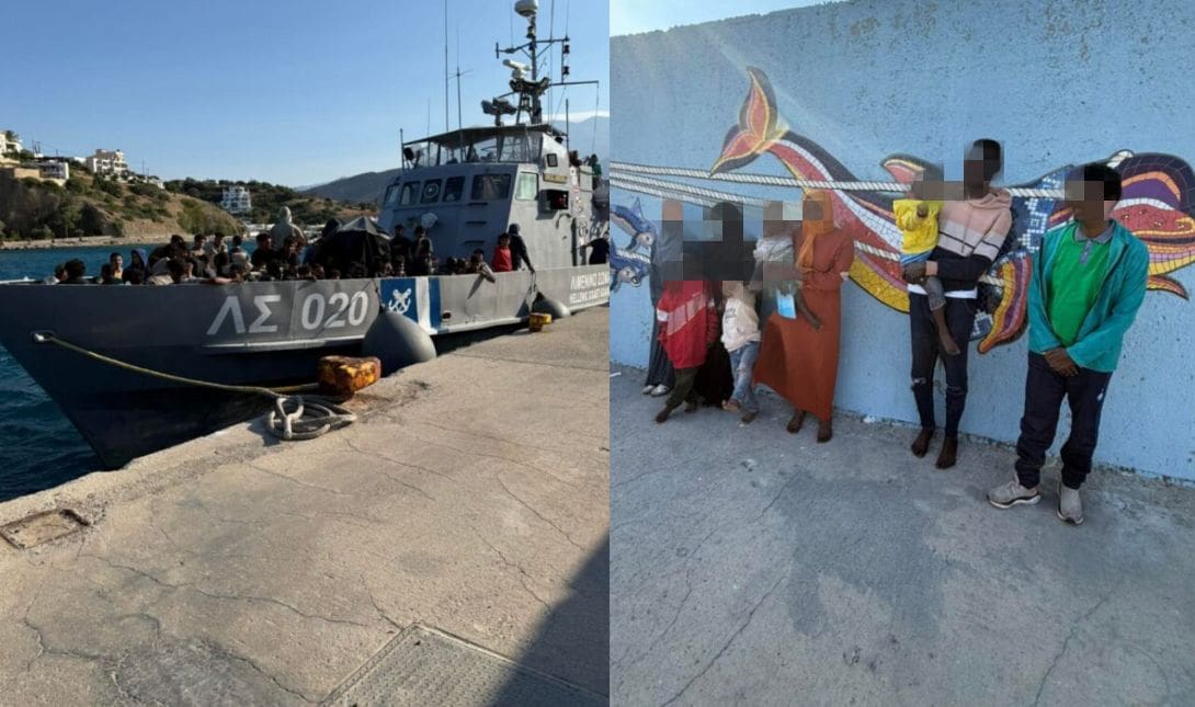 μετανάστες Αγία Γαλήνη