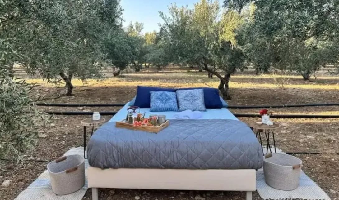 Κρεβάτι ελιές Μοίρες