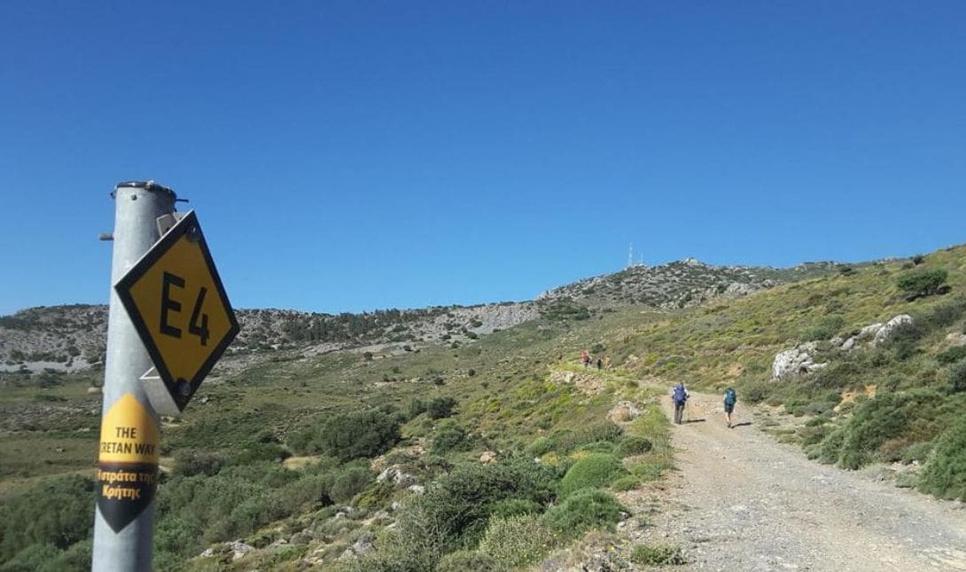 μονοπάτι Ε4 τουρίστρια