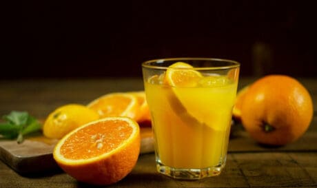 Χυμός πορτοκάλι πορτοκαλιού