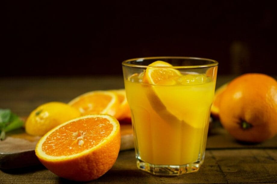 Χυμός πορτοκάλι πορτοκαλιού