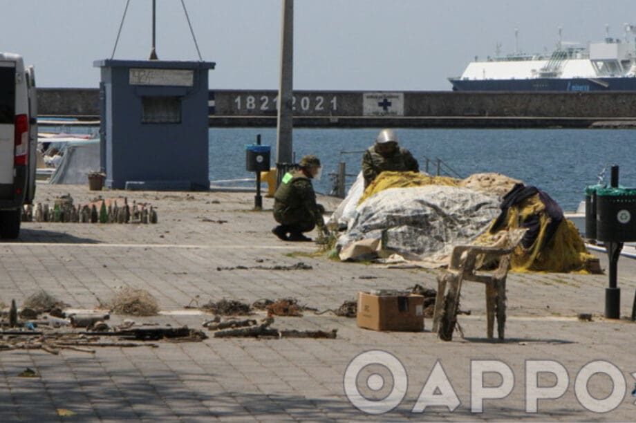 Καλαμάτα οβίδα λιμάνι